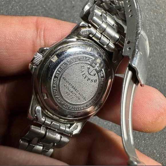 Calypso Ladies Quartz Watch Silver Tone White Dial Working Collection 5073 - Picture 8 of 11